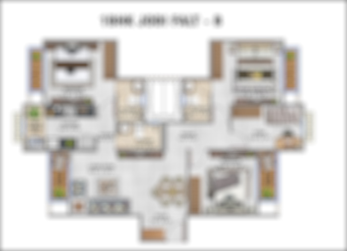 Vedant Empire Kalyan - Master Layout